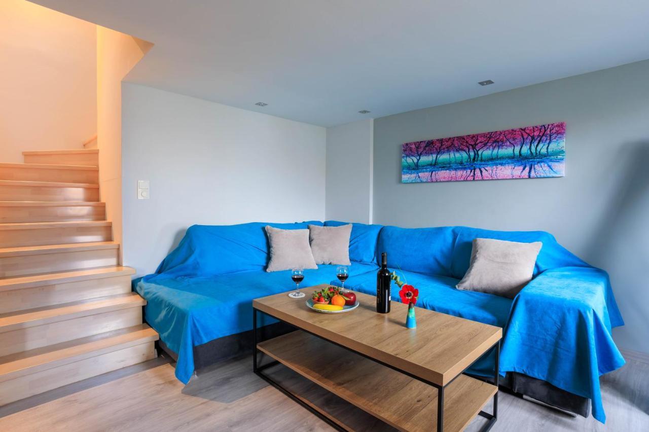 Electra Modern Apartment With Cozy Garden Iráclio Exterior foto